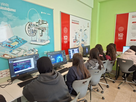 Bilim ve Teknoloji Haftası Afiş Tasarımı