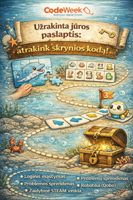 Jūros kodas: atrakink paslaptį