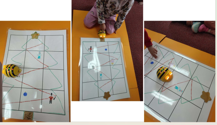 Η μελισσούλα Beebot και το χριστουγεννιάτικο αστέρι