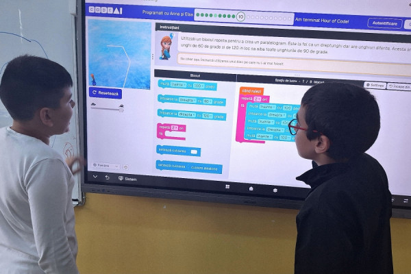We code with Anna and Elsa