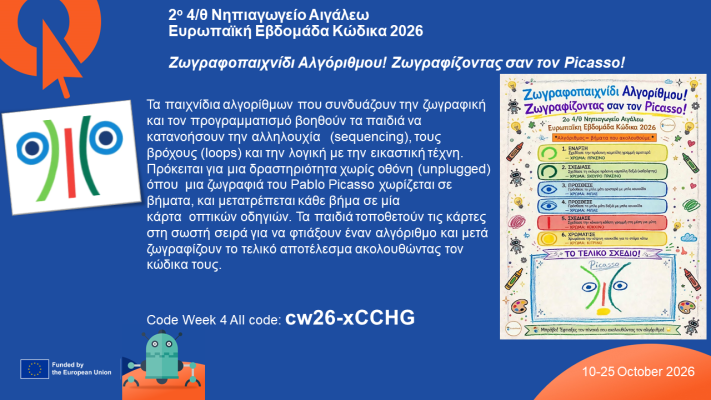 Ζωγραφοπαιχνίδι Αλγορίθμου Ζωγραφίζοντας τον Picasso
