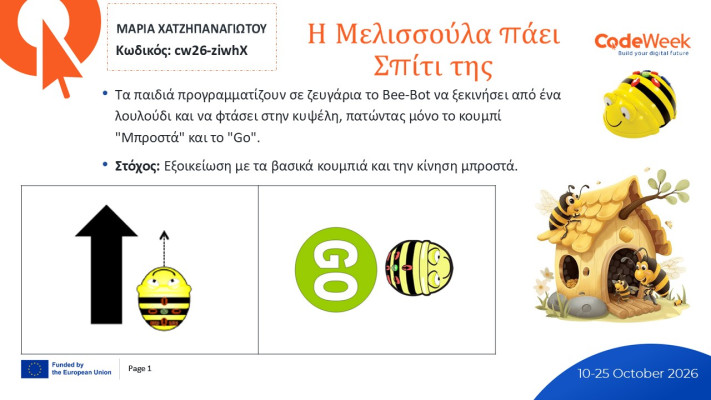 Η Μελισσούλα πάει σπίτι της