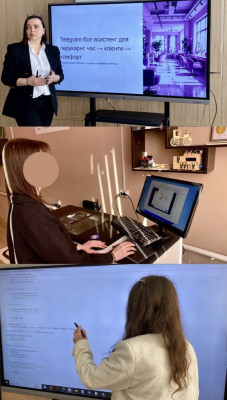 Girls in STEM. Beauty Maker Lab/Beauty Bot Assistant