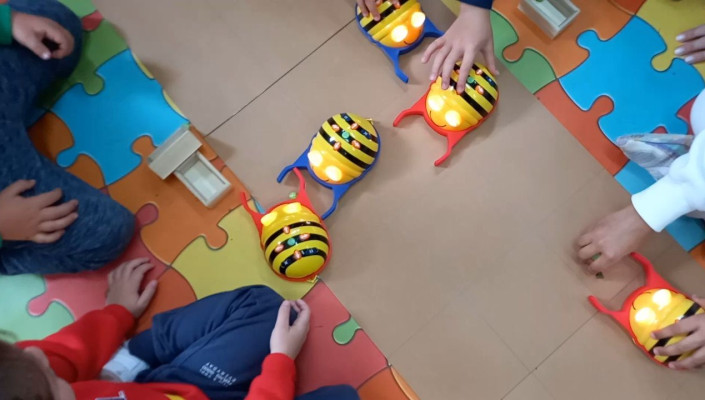 Os robôs chegaram à horta!
