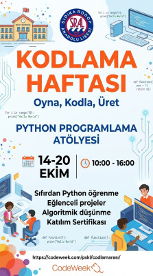 Geleceğin Kodları: Python ve Algoritmik Düşünme Atölyesi