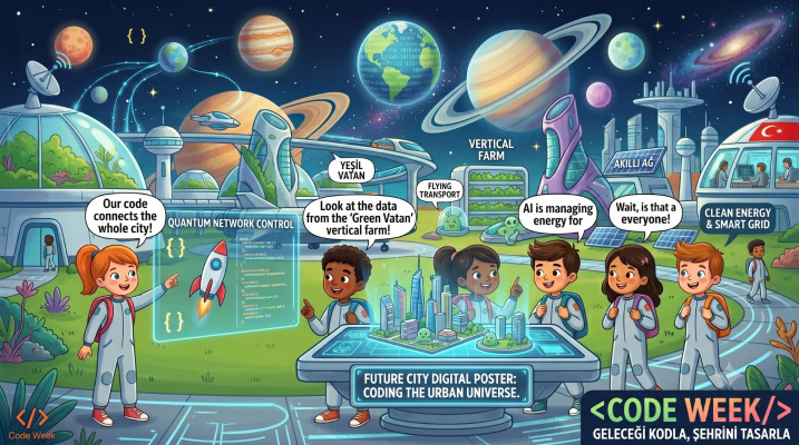 Future City Digital Poster