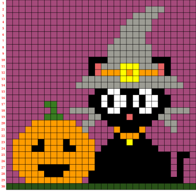 Zucca e gatto stregato