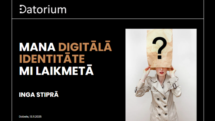Mana digitālā identitāte  MI laikmetā