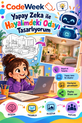 Yapay Zeka ile Hayalimdeki Odayı Tasarlıyorum