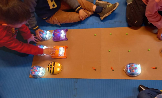 Os robôs chegaram à horta!