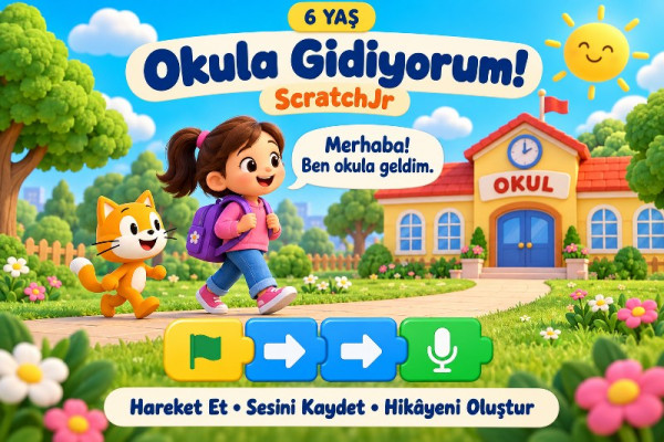 ScratchJr – Okula Gidiyorum!