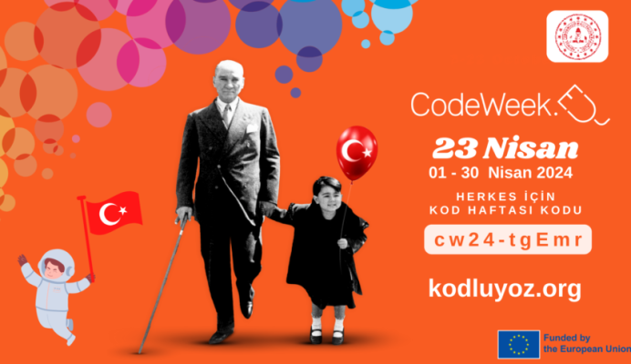 23 NİSAN ULUSAL EGEMENLİK VE ÇOCUK BAYRAMI İÇİN BİRLİKTE KODLUYORUZ