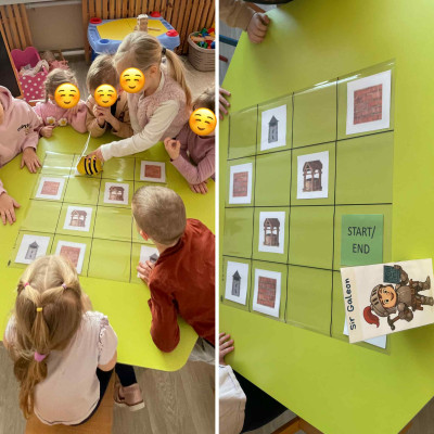 Robotic castle building challenge