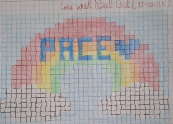 Pixel Art della Pace