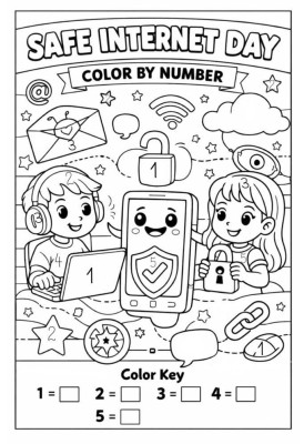 My color code- Safer Internet Day