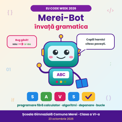 MEREI-BOT învață gramatica