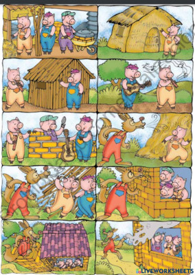 A három kismalac kihívás 2.a