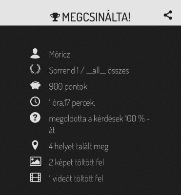 Actionbound kihívás