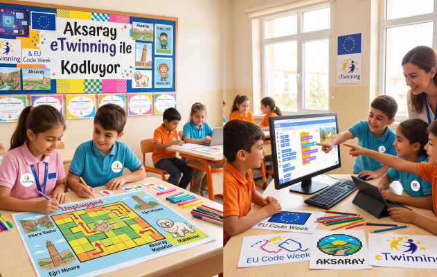 Aksaray eTwinning ile Kodluyor