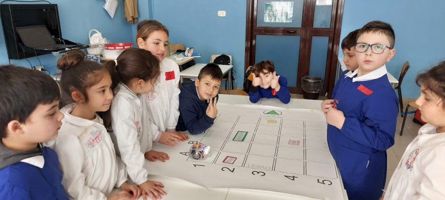 Con Blue Bot in cerca di frasi in 2 B