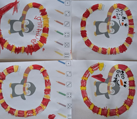 το κασκολ του πιγκουίνου