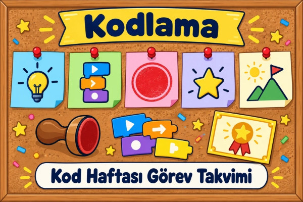 Rize Taşlıdere Gazi  İlkokulu 2026 Kod Haftası Etkinlikleri