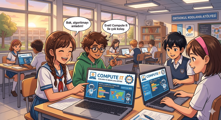 compute it uygulaması ile kodluyorum