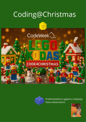 LEGO koduotojai Coding@Christmas