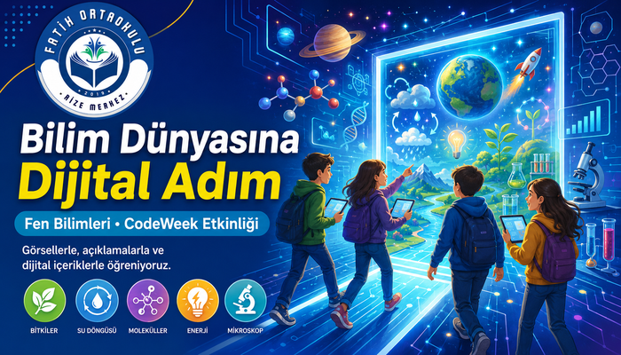Bilim Dünyasına Dijital Adım