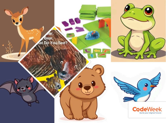 "Baby bear, baby bear what do you see?"