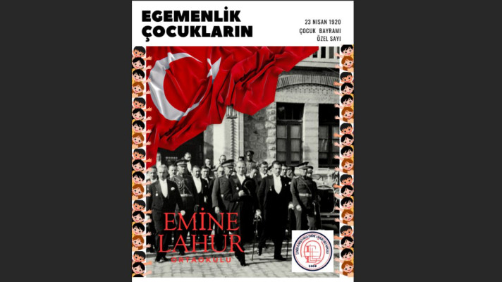 23 Nisan Temalı E-dergi hazırlama