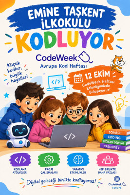 EMİNE TAŞKENT İLKOKULU KODLUYOR