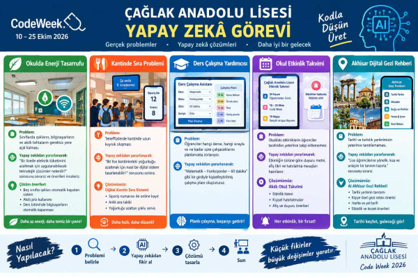 ÇAĞLAK KODLUYOR – YAPAY ZEKÂ İLE GELECEĞİ TASARLIYOR