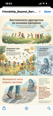 „Еден свет за сите  “