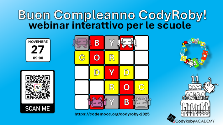 La classe 3°D festeggia il compleanno di Cody Roby