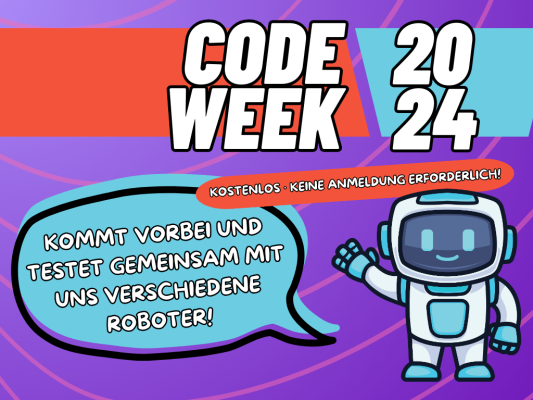Robotik zum Anfassen: Offenes Ausprobieren zur Code Week