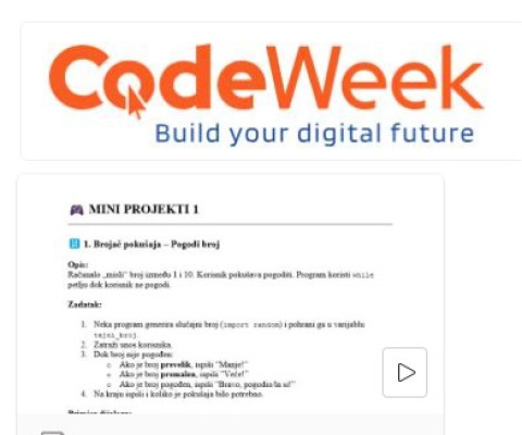 Mini projekti u Pythonu – rješavanje problema pomoću petlji