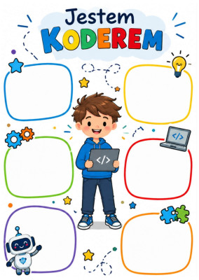 Jestem koderem - gr 5 - z Kodowanie na dywanie.