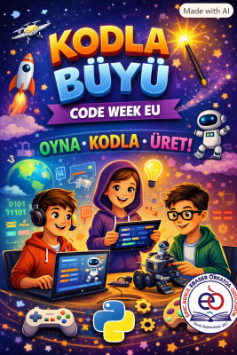 Kodla Büyü:Genç Beyinler Kodluyor, Yapay Zekayı Keşfediyor.