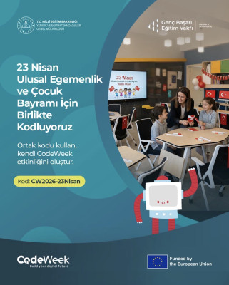 23 Nisan Ulusal Egemenlik ve Çocuk Bayramı İçin Birlikte Kodluyoruz