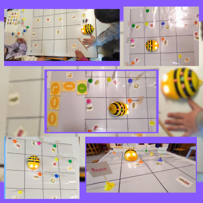 Το Bee bot στο μανάβικο!