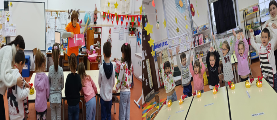 Coreografia dos Bee-Bot's