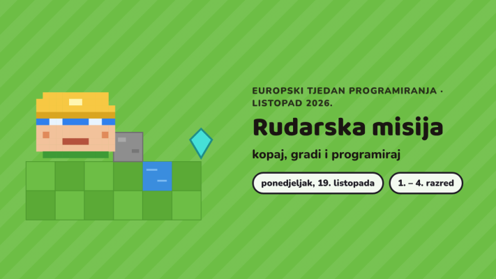 Rudarska misija: kopaj, gradi i programiraj