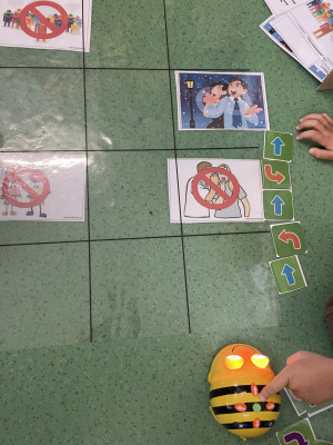 Η Bee bot διαλέγει τη Δημοκρατία!