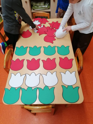 Tulipános mintakövetés