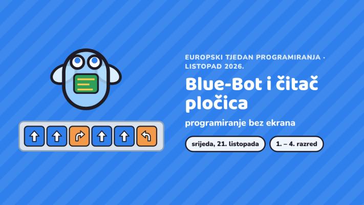 Blue-Bot i čitač pločica: programiranje bez ekrana