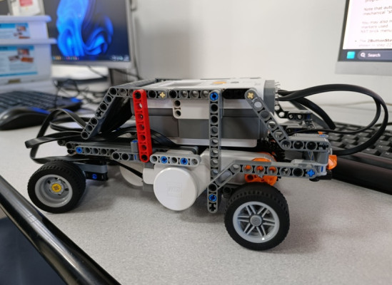 Creating a Lego Robot Programmable Race Car