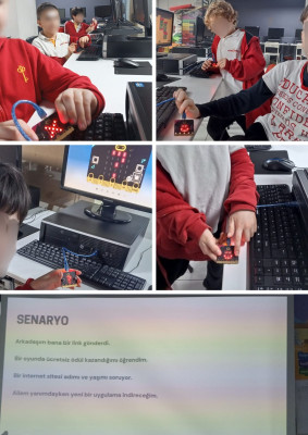 Dijital Karar Butonları: Micro:bit ile Güvenli İnternet