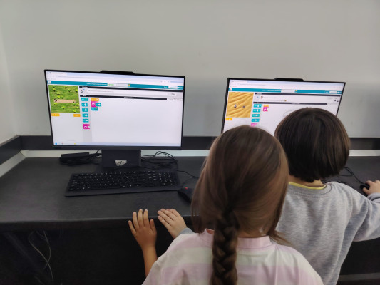 The Adventure Continues! Preparatory Class B Back in the IT Lab