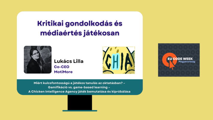 Webinárium: Kritikai gondolkodás és médiaértés játékosan